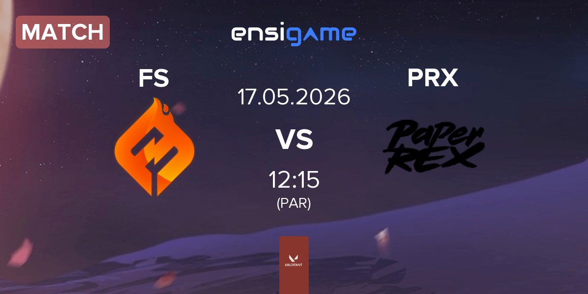 Match FULL SENSE FS vs Paper Rex PRX | 17.05