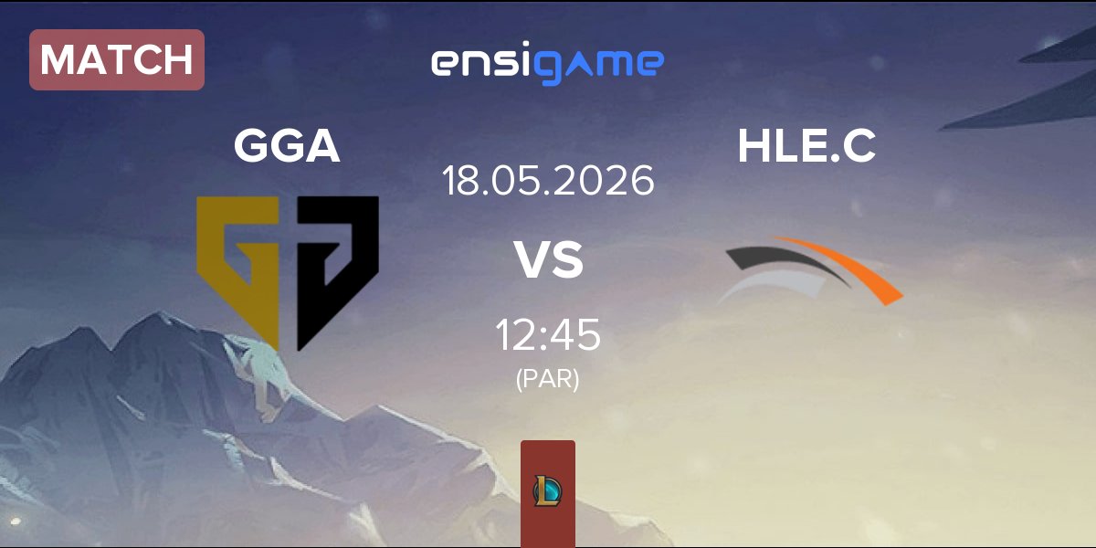Match Gen.G Global Academy GGA vs Hanwha Life Esports Challengers HLE.C | 18.05