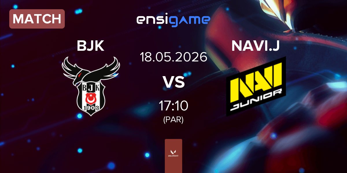 Match Beşiktaş Esports BJK vs NAVI Junior NAVI.J | 18.05