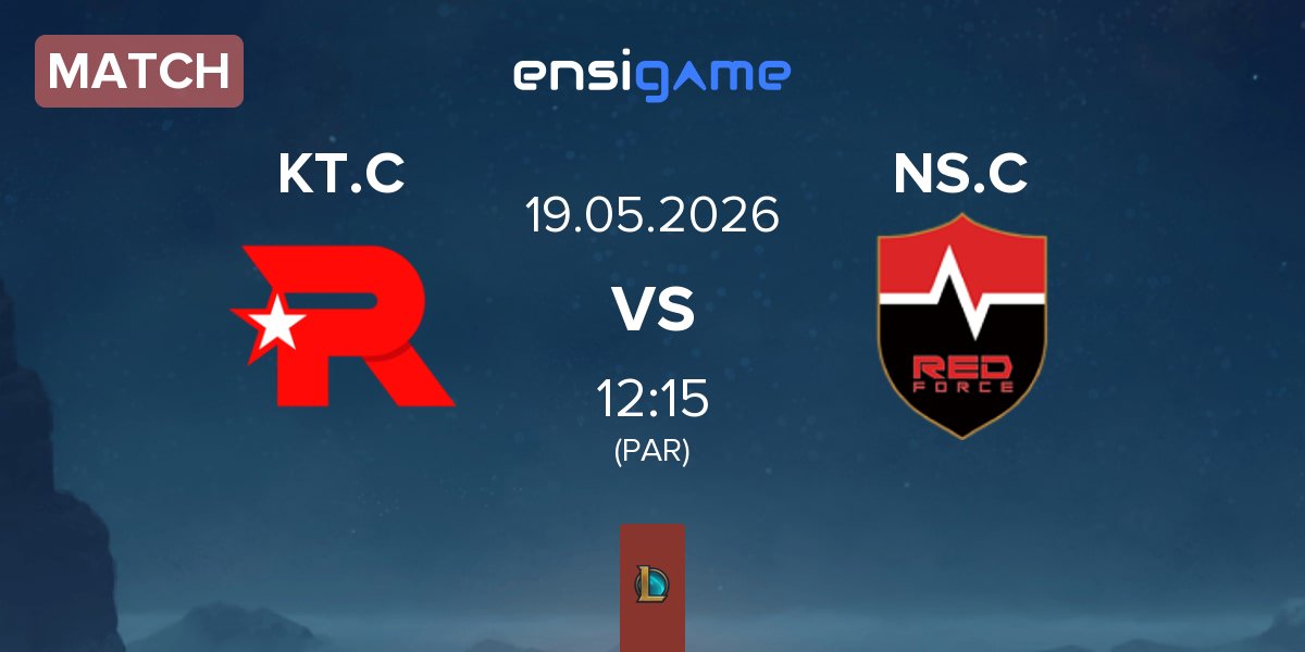 Partida KT Rolster Challengers KT.C vs Nongshim RedForce Challengers NS.C | 19.05