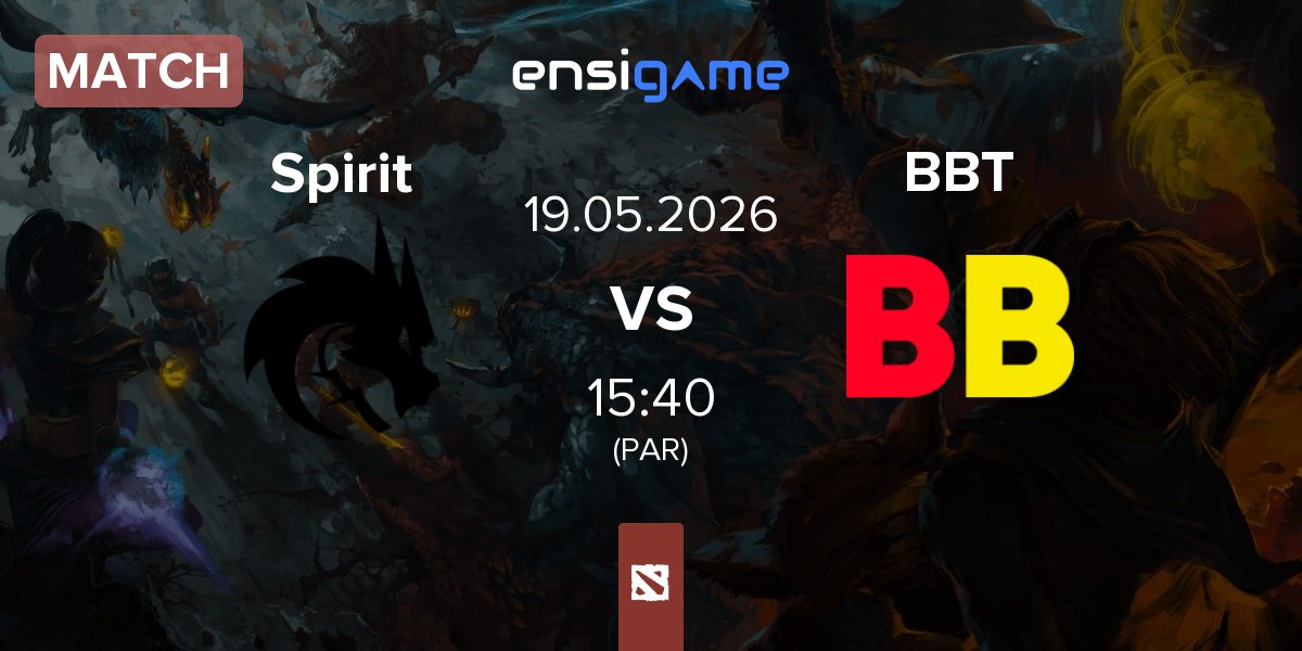 Match Team Spirit Spirit vs BetBoom Team BBT | 19.05