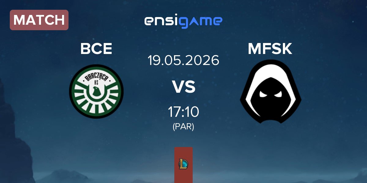 Match Barcząca Esports BCE vs Forsaken MFSK | 19.05