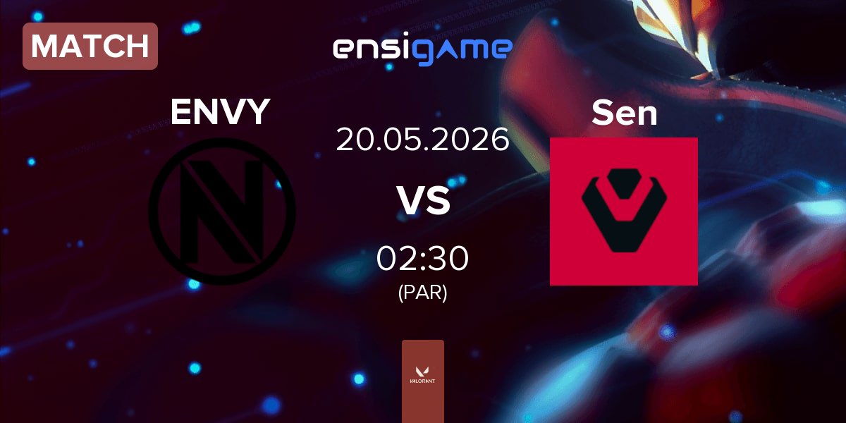 Match Team Envy ENVY vs Sentinels Sen | 20.05