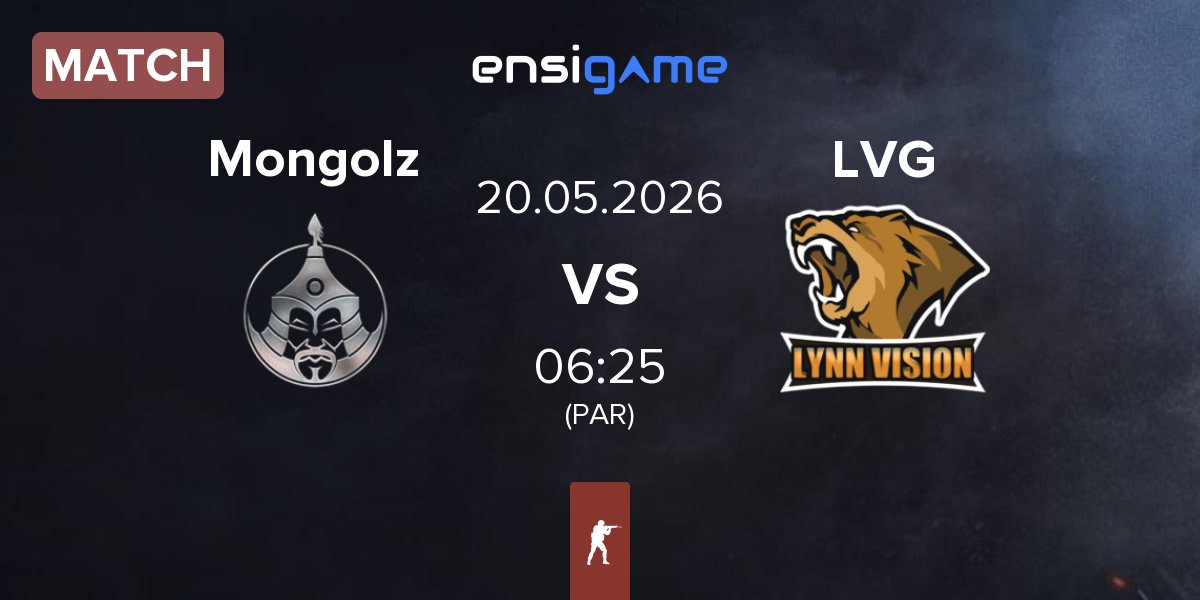 Match The Mongolz Mongolz vs Lynn Vision Gaming LVG | 20.05