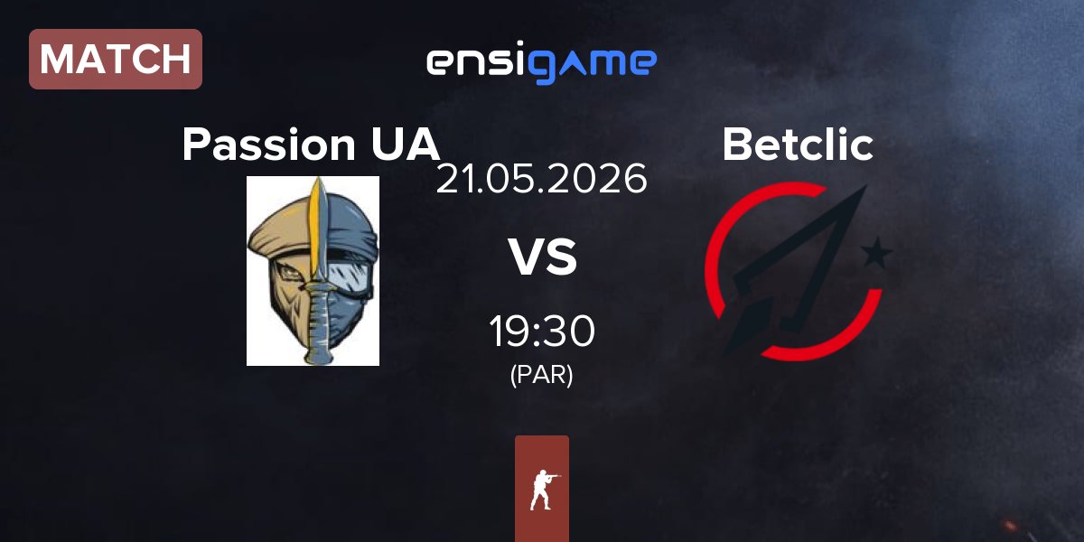 Match Passion UA vs Betclic | 21.05