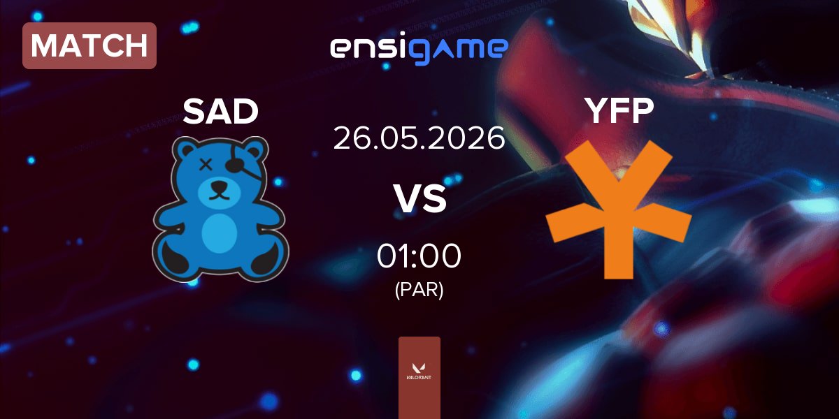 Partida SaD Esports SAD vs YFP Gaming YFP | 26.05