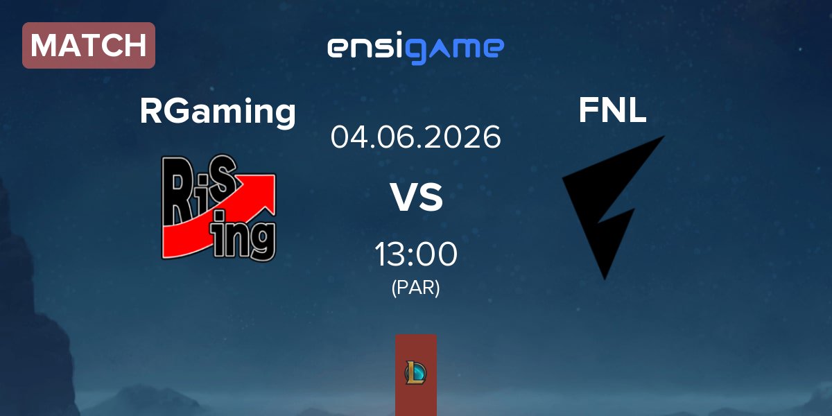 Partida Rising Gaming RGaming vs FENNEL FNL | 04.06