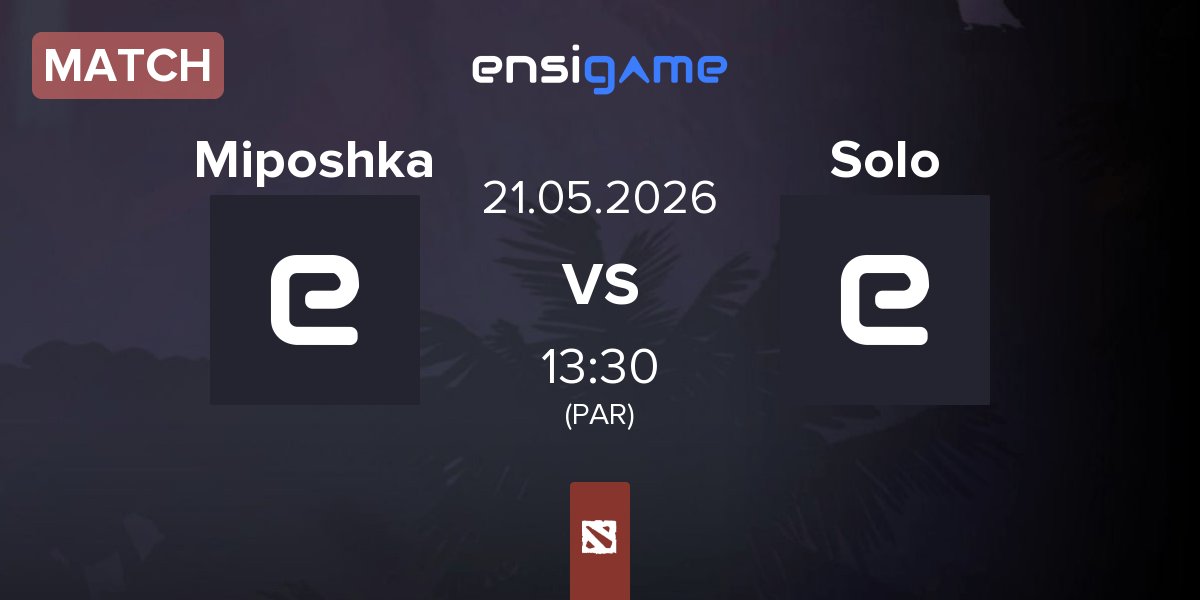 Match Team Miposhka Miposhka vs Solo Team Solo | 21.05