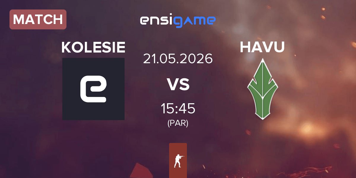 Match KOLESIE vs HAVU Gaming HAVU | 21.05