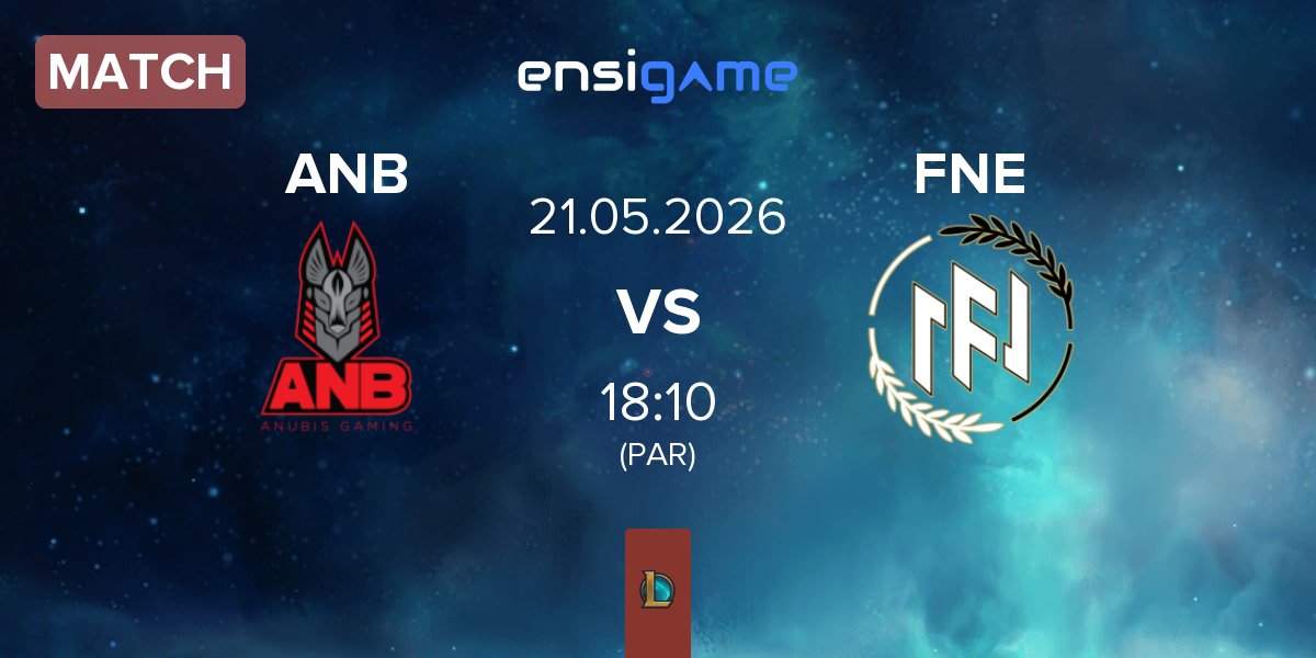 Match Anubis Gaming ANB vs FN Esports FNE | 21.05