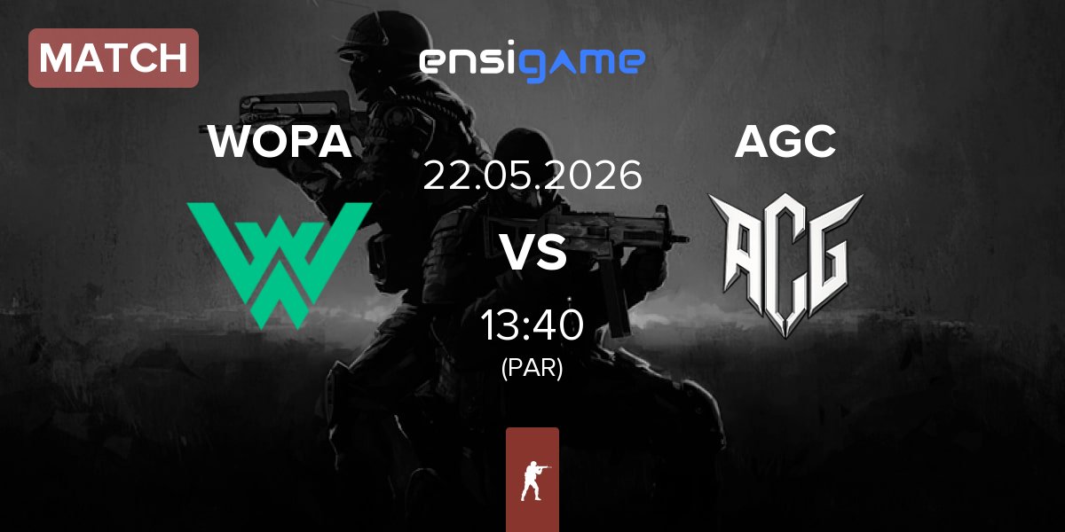 Match WOPA Esport WOPA vs A Great Chaos AGC | 22.05