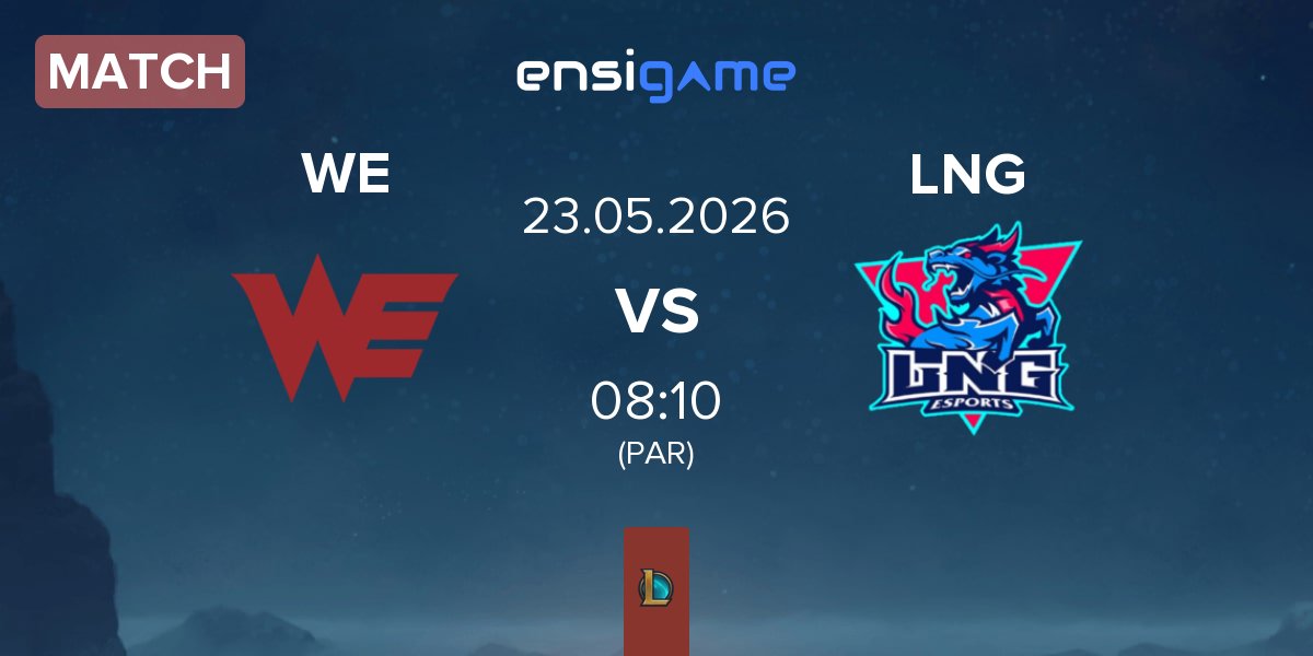 Partida Team WE WE vs LNG Esports LNG | 23.05