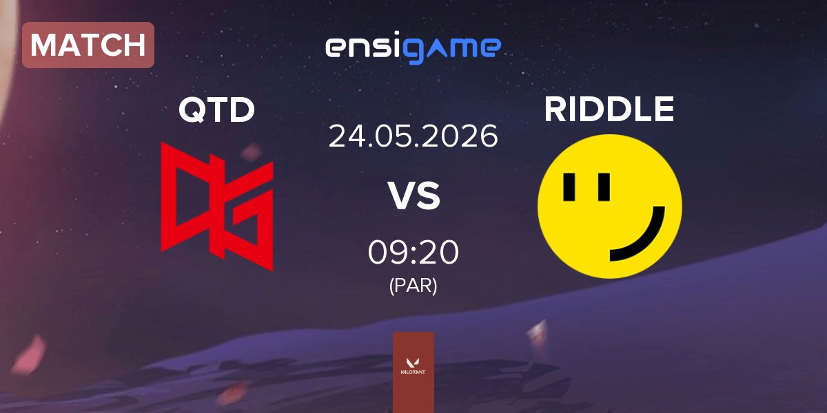 Partida QT DIG QTD vs RIDDLE ORDER RIDDLE | 24.05