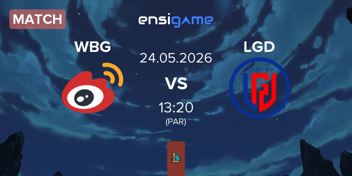 Partida Weibo Gaming WBG vs LGD Gaming LGD | 24.05