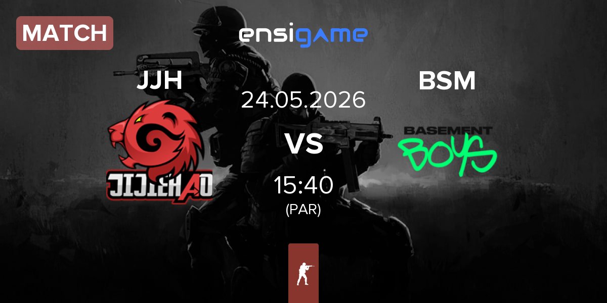 Match JiJieHao JJH vs BASEMENT BOYS BSM | 24.05