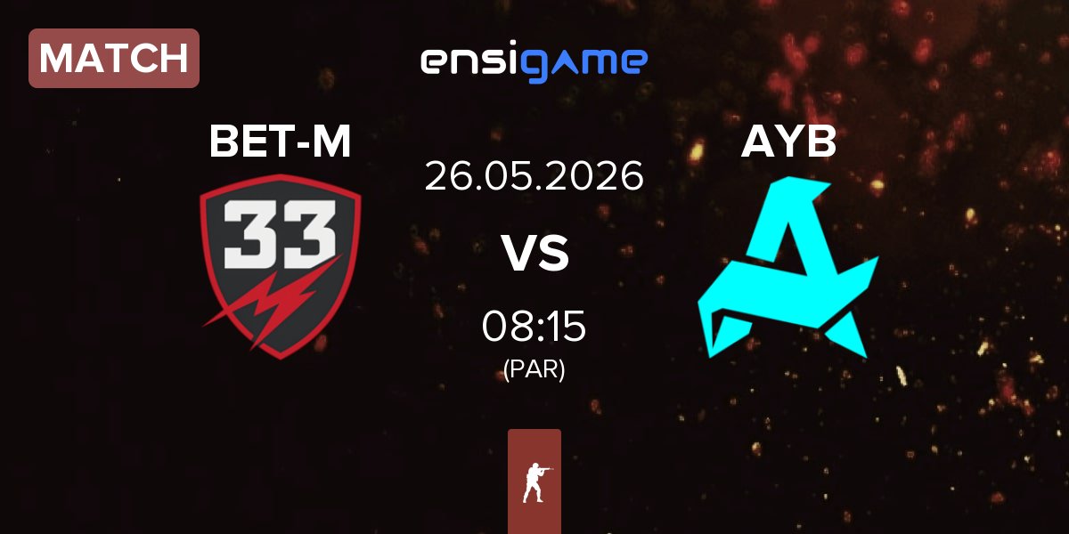 Match BET-M 33 BET-M vs Aurora Young Blud AYB | 26.05