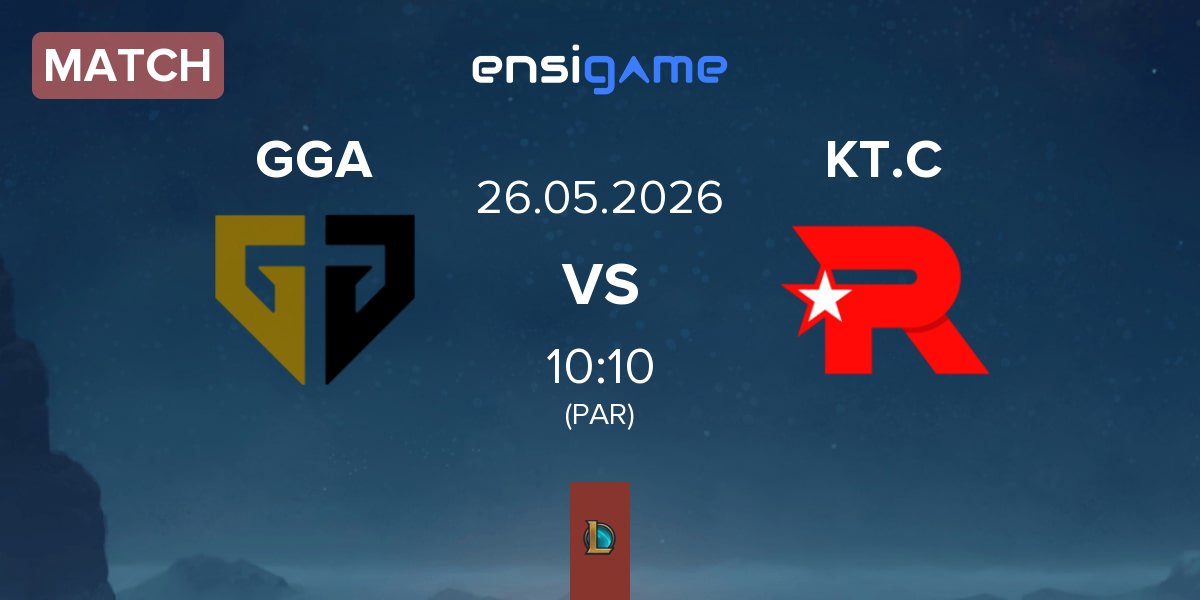 Match Gen.G Global Academy GGA vs KT Rolster Challengers KT.C | 26.05