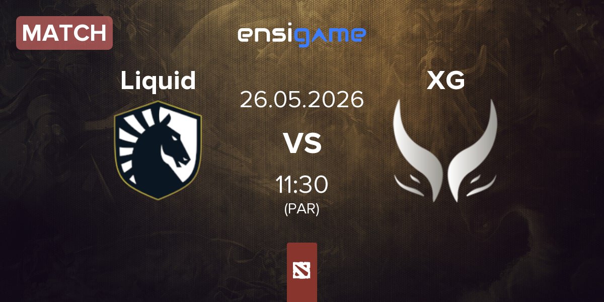 Partida Team Liquid Liquid vs Xtreme Gaming XG | 26.05