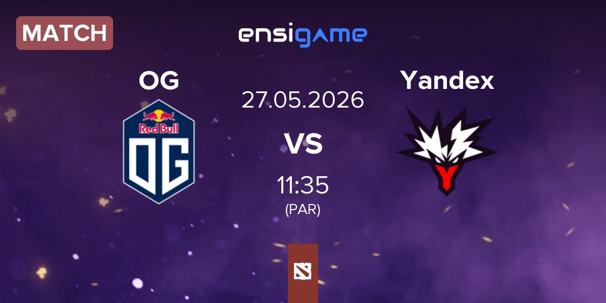 Partida OG vs Team Yandex Yandex | 27.05
