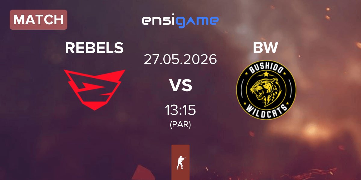 Match Rebels Gaming REBELS vs Bushido Wildcats BW | 27.05