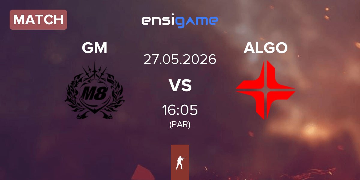 Partida Gentle Mates GM vs ALGO Esports ALGO | 27.05