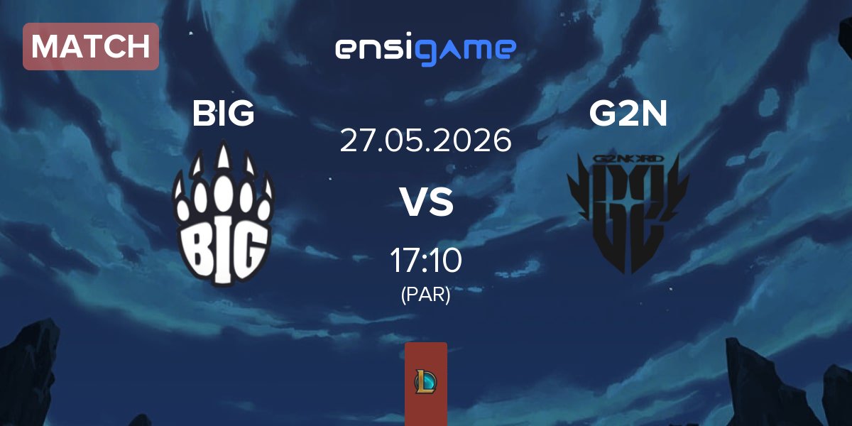 Partida Berlin International Gaming BIG vs G2 NORD G2N | 27.05