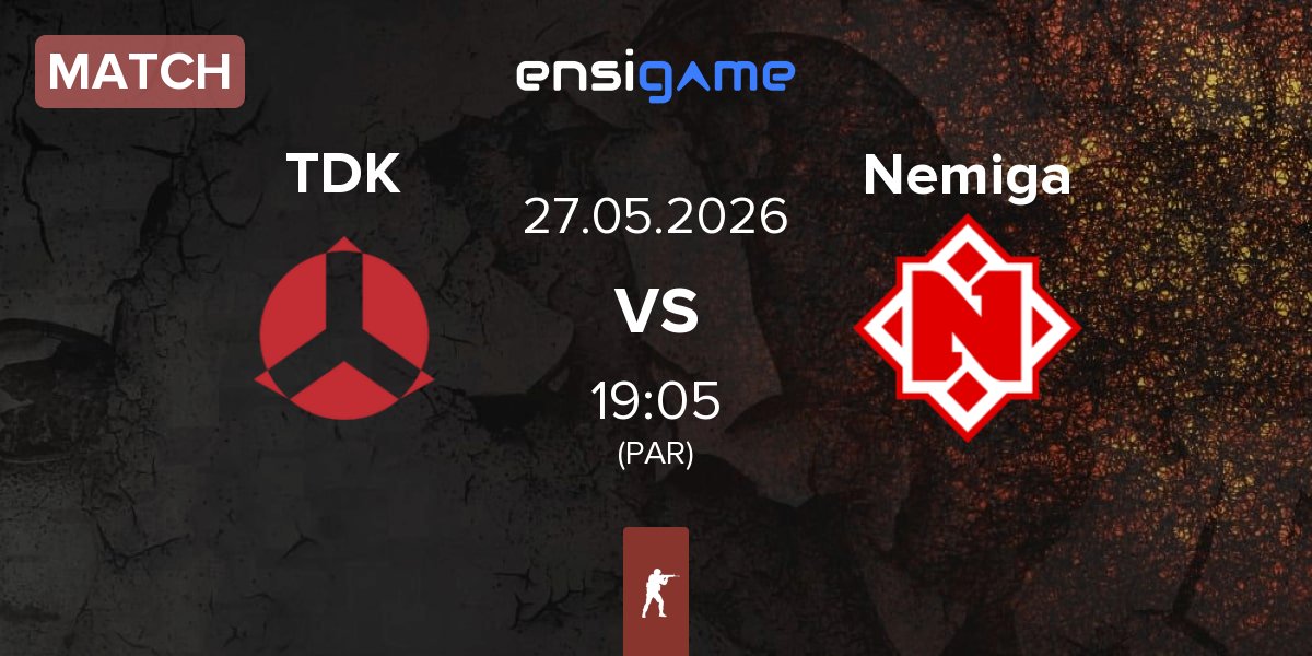 Match TDK vs Nemiga Gaming Nemiga | 27.05