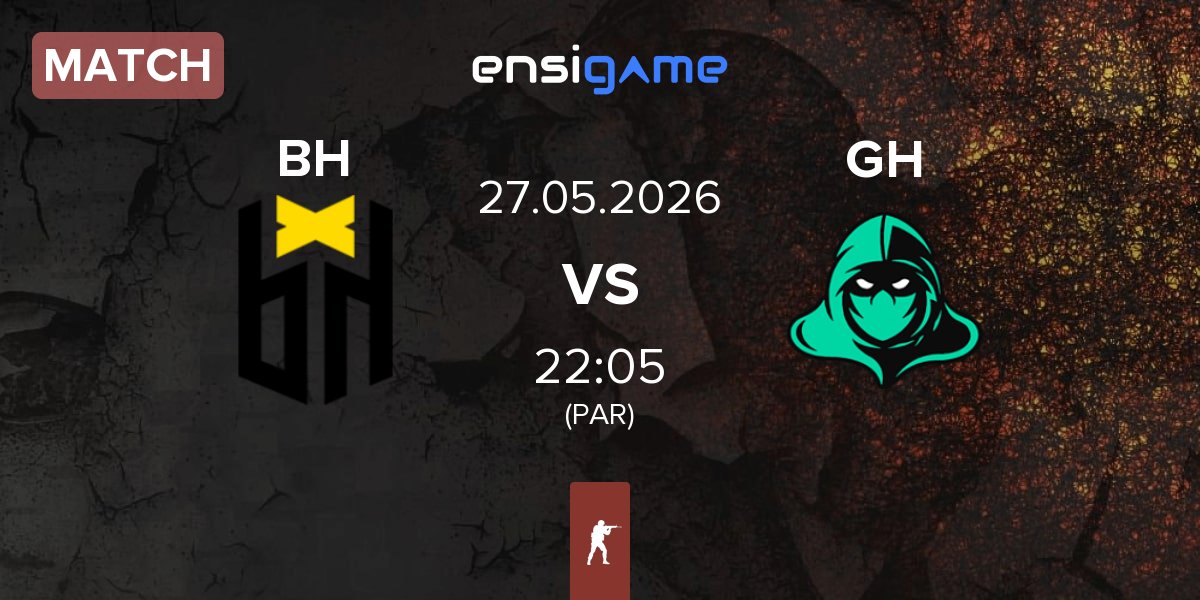 Match Bounty Hunters BH vs Game Hunters GH | 27.05