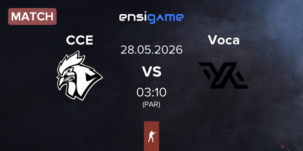 Match Chicken Coop Esports CCE vs Team Voca Voca | 28.05