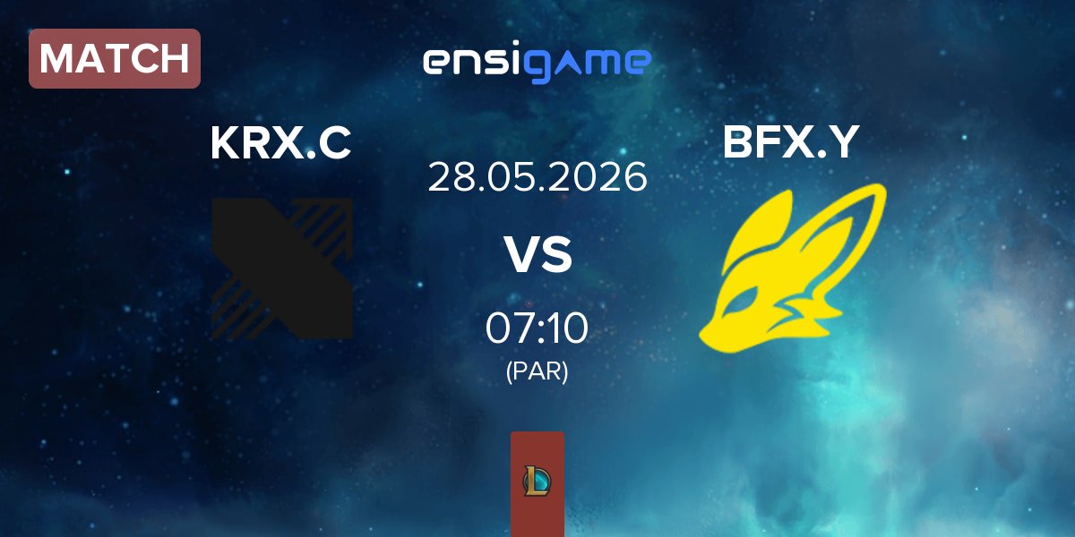 Partida Kiwoom DRX Challengers KRX.C vs BNK FearX Youth BFX.Y | 28.05