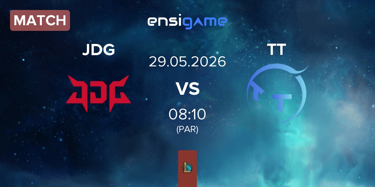Partida JD Gaming JDG vs ThunderTalk Gaming TT | 29.05