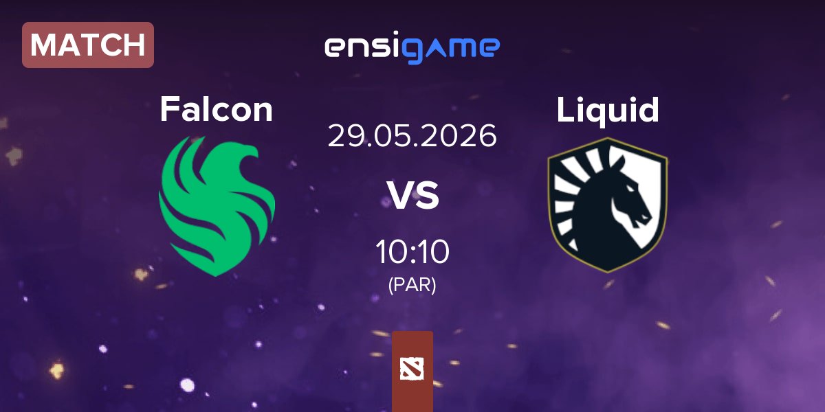 Match Team Falcons Falcon vs Team Liquid Liquid | 29.05
