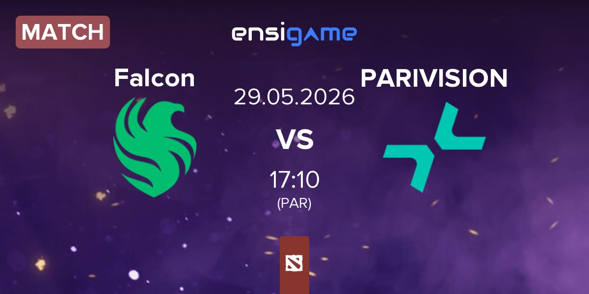 Match Team Falcons Falcon vs PARIVISION | 29.05