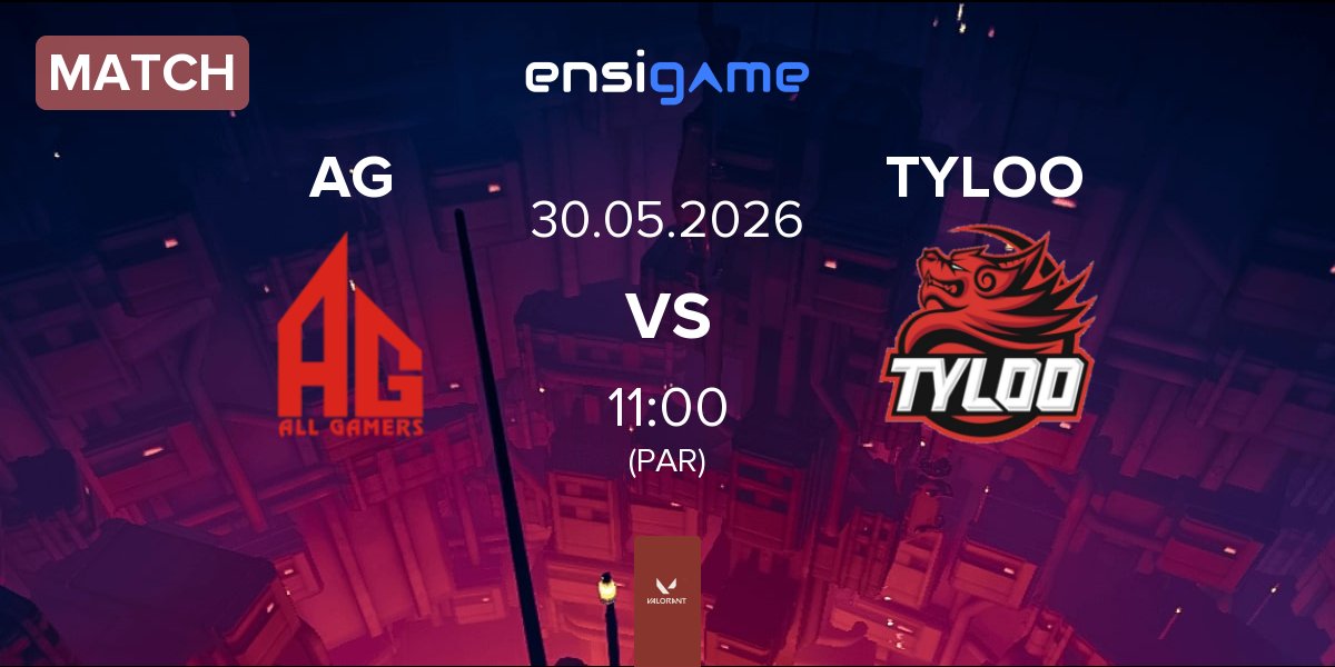 Match ALL GAMERS AG vs TYLOO | 30.05