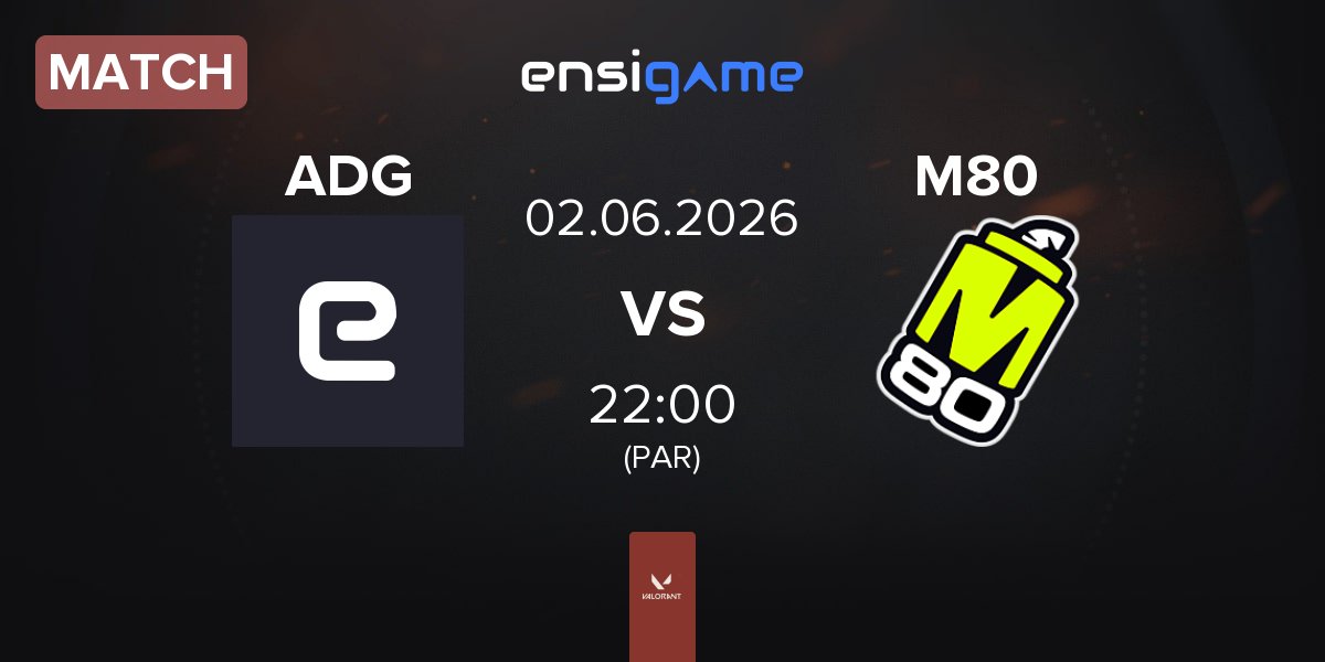 Partida Azure Dragon Gaming ADG vs M80 | 02.06