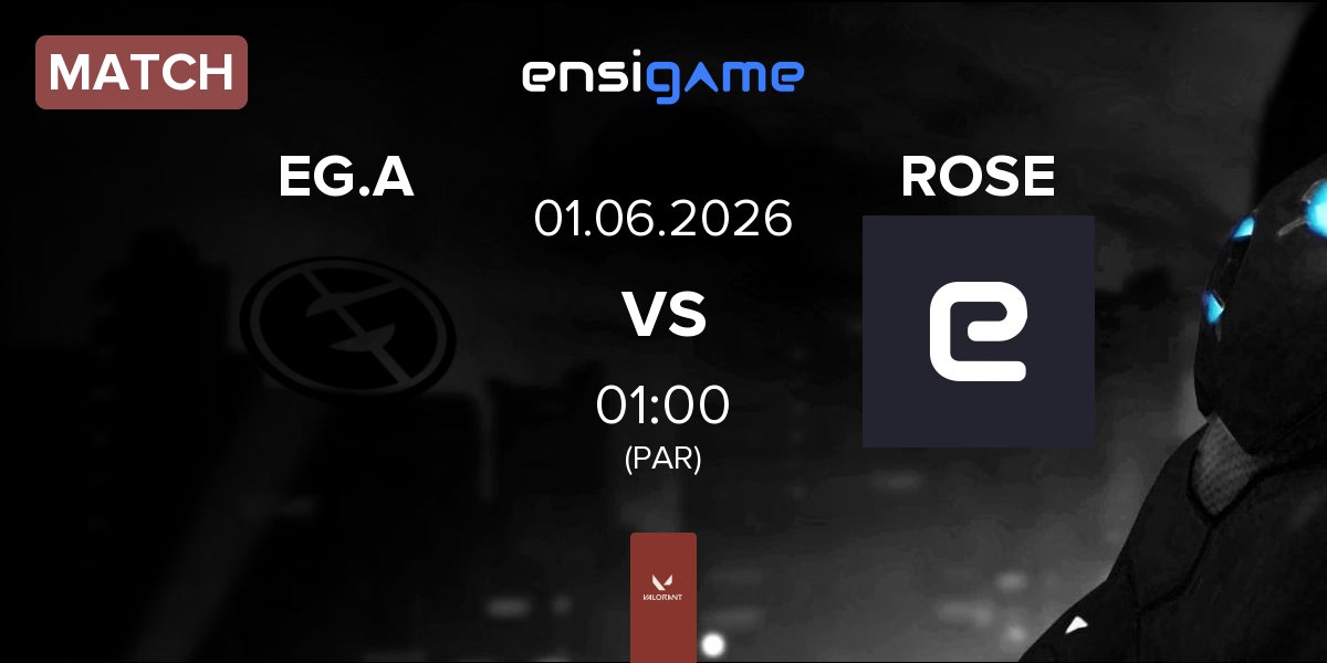 Match Evil Geniuses Academy EG.A vs Rise of the Scarlet Empire ROSE | 01.06