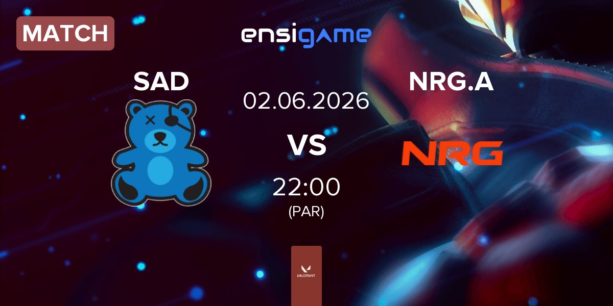 Match SaD Esports SAD vs NRG Academy NRG.A | 02.06