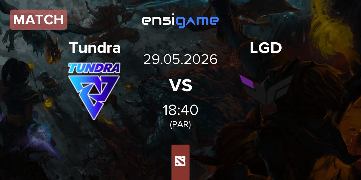 Match Tundra Esports Tundra vs LGD Gaming LGD | 29.05