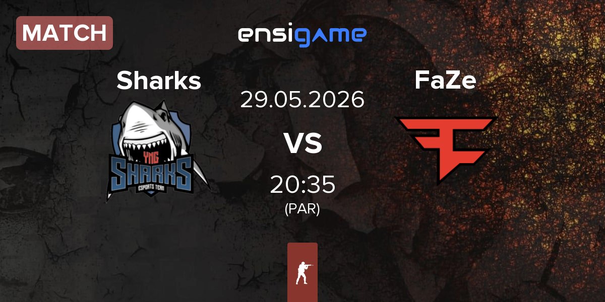 Match Sharks Esports Sharks vs FaZe Clan FaZe | 29.05