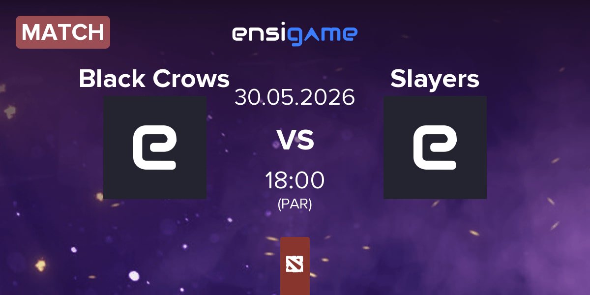 Partida Black Crows vs Team Slayers Slayers | 30.05