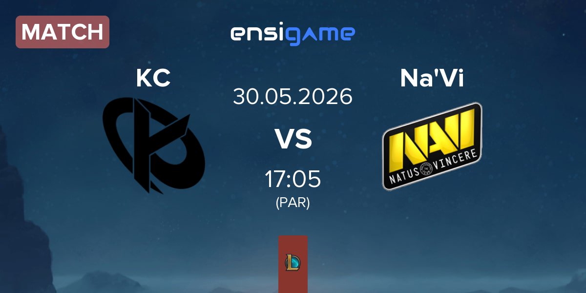 Match Karmine Corp KC vs Natus Vincere Na'Vi | 30.05