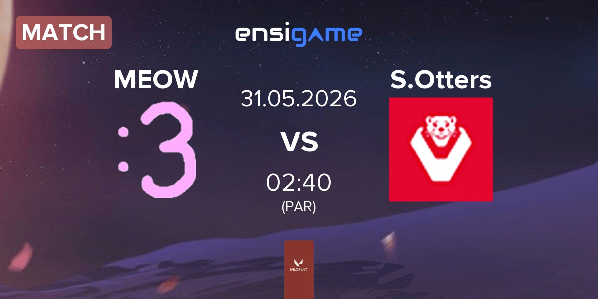 Match EMPIRE :3 MEOW vs SEN Otters S.Otters | 31.05