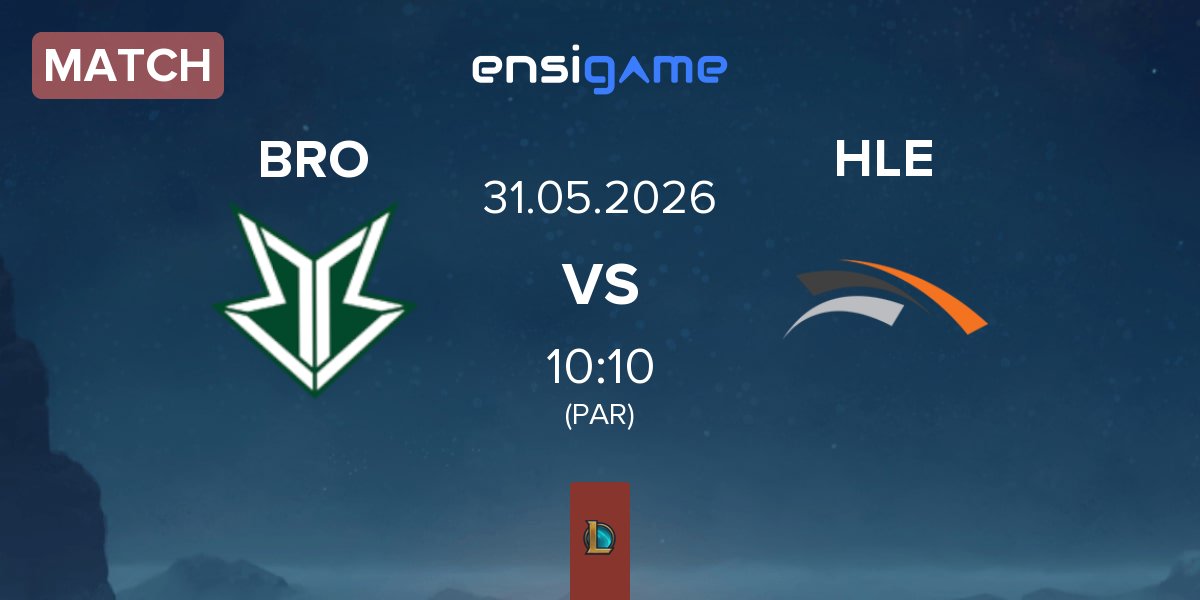 Match HANJIN BRION BRO vs Hanwha Life Esports HLE | 31.05