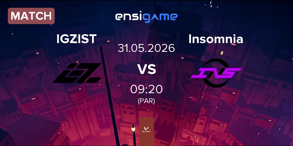 Match IGZIST vs Insomnia | 31.05