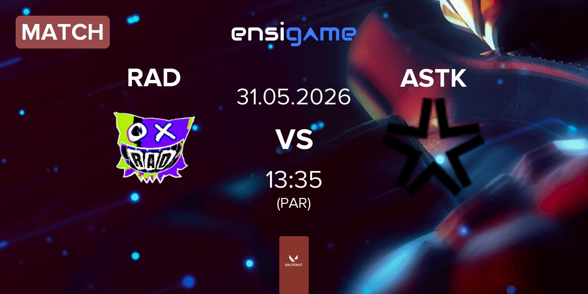 Match The Rad Syndicate RAD vs Asterisk ASTK | 31.05