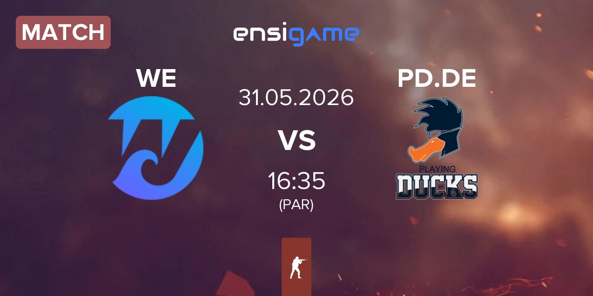 Match Wave Esports WE vs Playing Ducks PD.DE | 31.05