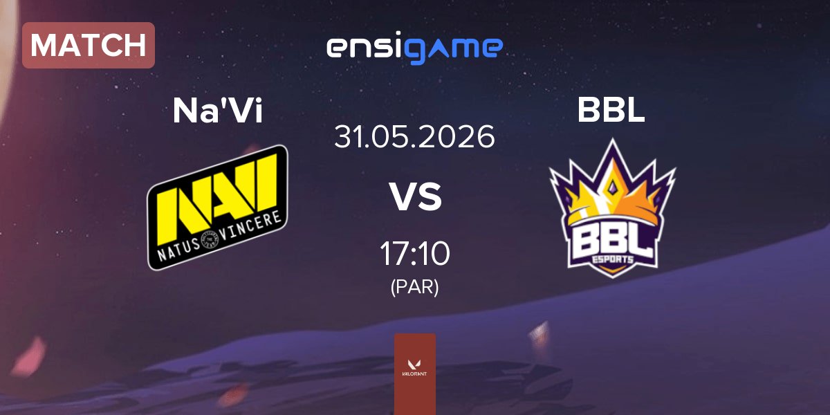 Match Natus Vincere Na'Vi vs BBL Esports BBL | 31.05