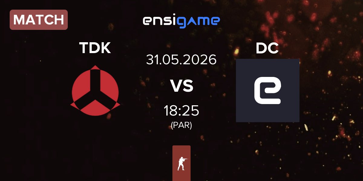 Match TDK vs DragonClaw DC | 31.05