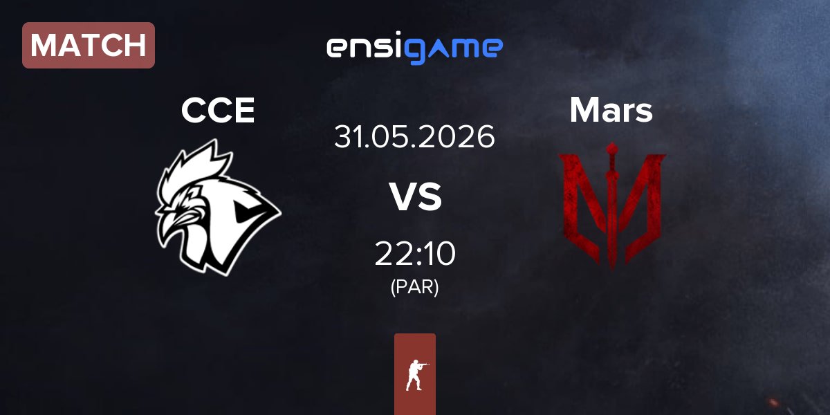 Partida Chicken Coop Esports CCE vs Marsborne Mars | 31.05