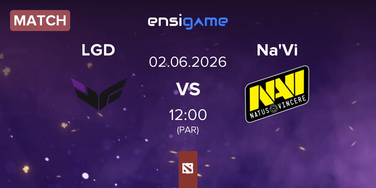 Partida LGD Gaming LGD vs Natus Vincere Na'Vi | 02.06